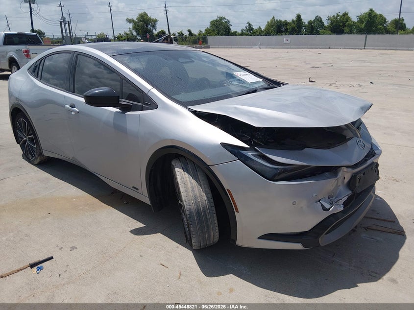 2024 Toyota Prius VIN JTDADABU7R3010048 IAAI salvage auction — FRONT END, Salvage Title, sold $8,000 on 2026-07-24 (photo 1)