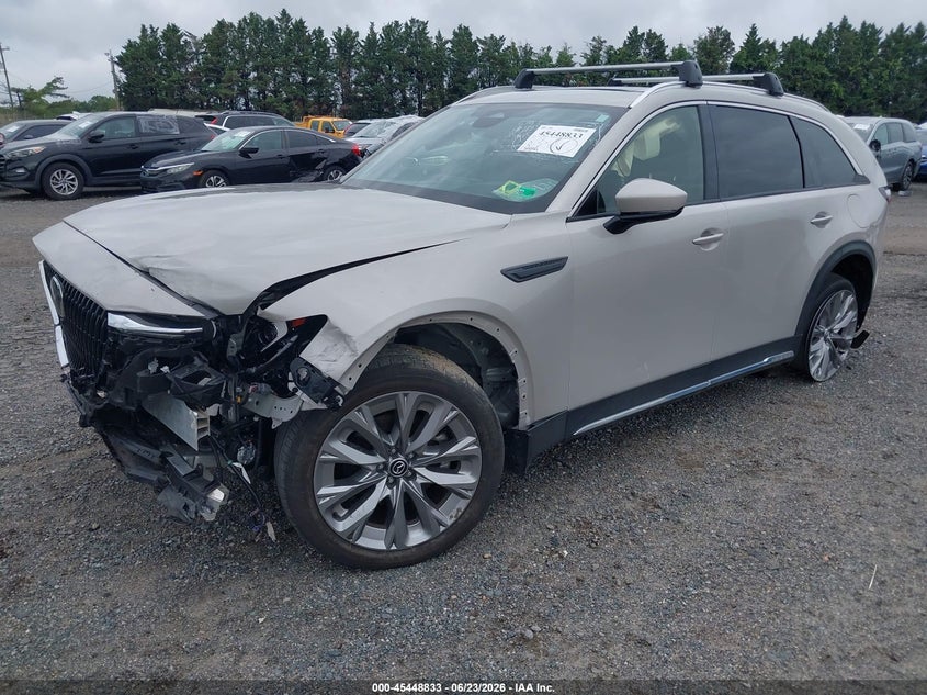 2024 Mazda Cx-90 VIN JM3KKEHD9R1188815 IAAI salvage auction — FRONT END, Salvage Title, sold $3,900 on 2026-07-27 (photo 2)