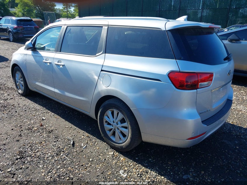 2016 Kia SEDONA VIN KNDMB5C17G6163197 IAAI salvage auction — NORMAL WEAR, Clear (Florida), sold $1,150 on 2026-07-21 (photo 3)