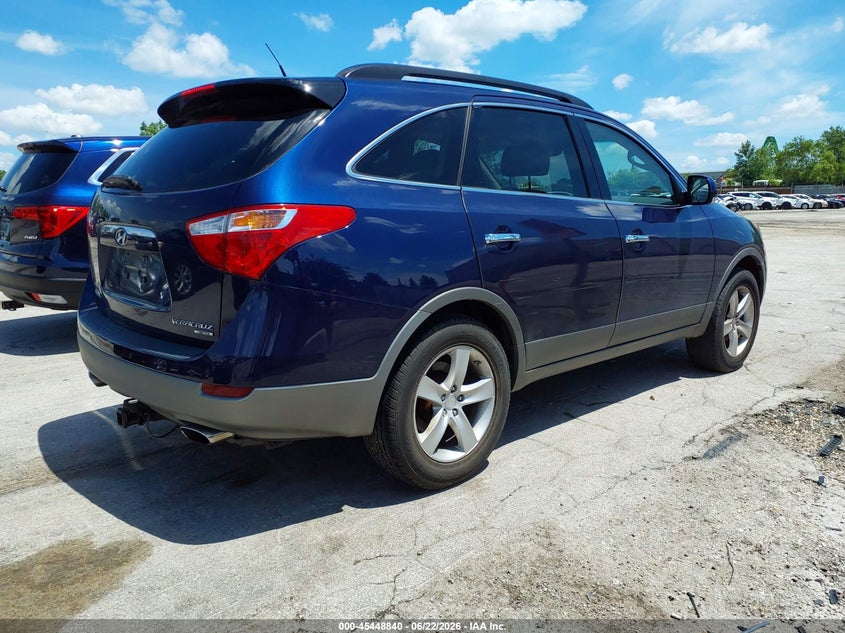 2008 Hyundai Veracruz VIN KM8NU13C88U038968 IAAI salvage auction — NORMAL WEAR, Clear (Illinois), sold $1,125 on 2026-07-27 (photo 4)