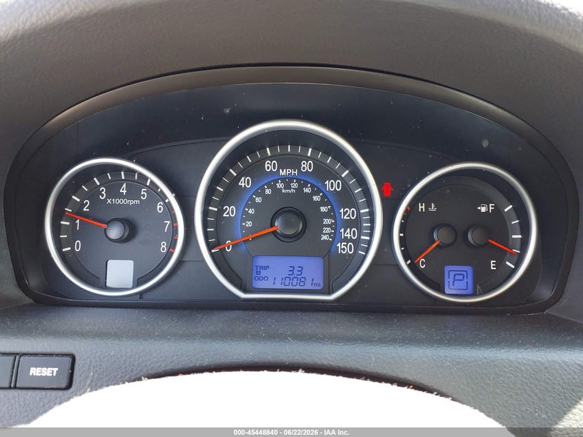 2008 Hyundai Veracruz VIN KM8NU13C88U038968 IAAI salvage auction — NORMAL WEAR, Clear (Illinois), sold $1,125 on 2026-07-27 (photo 7)