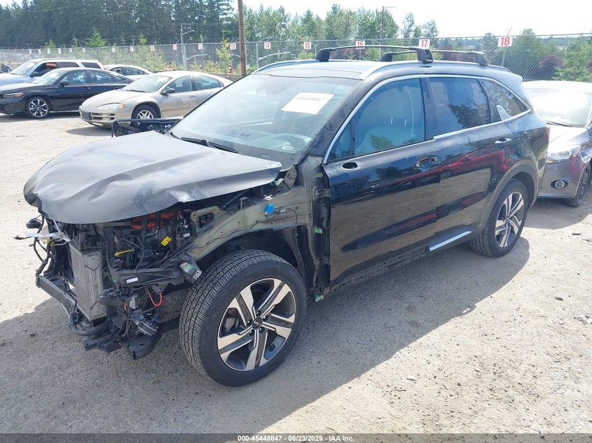 2022 Kia Sorento VIN KNDRMDLHXN5087680 IAAI salvage auction — FRONT END, Bill Of Sale (Washington), sold $9,525 on 2026-07-29 (photo 2)