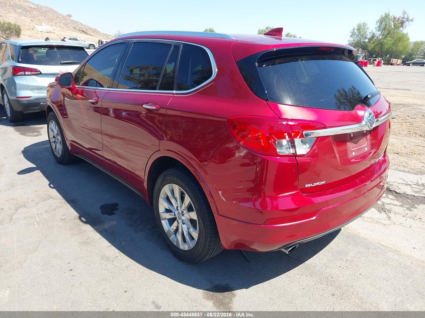 2017 Buick Envision VIN LRBFXBSA6HD242091 IAAI salvage auction — FRONT END, Salvage (California), sold $1,250 on 2026-07-14 (photo 3)