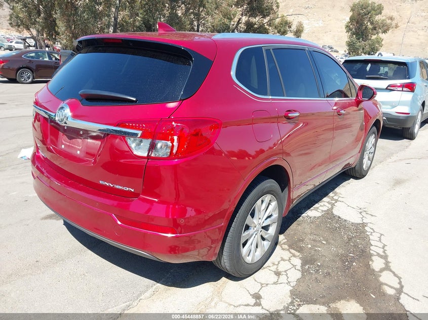 2017 Buick Envision VIN LRBFXBSA6HD242091 IAAI salvage auction — FRONT END, Salvage (California), sold $1,250 on 2026-07-14 (photo 4)