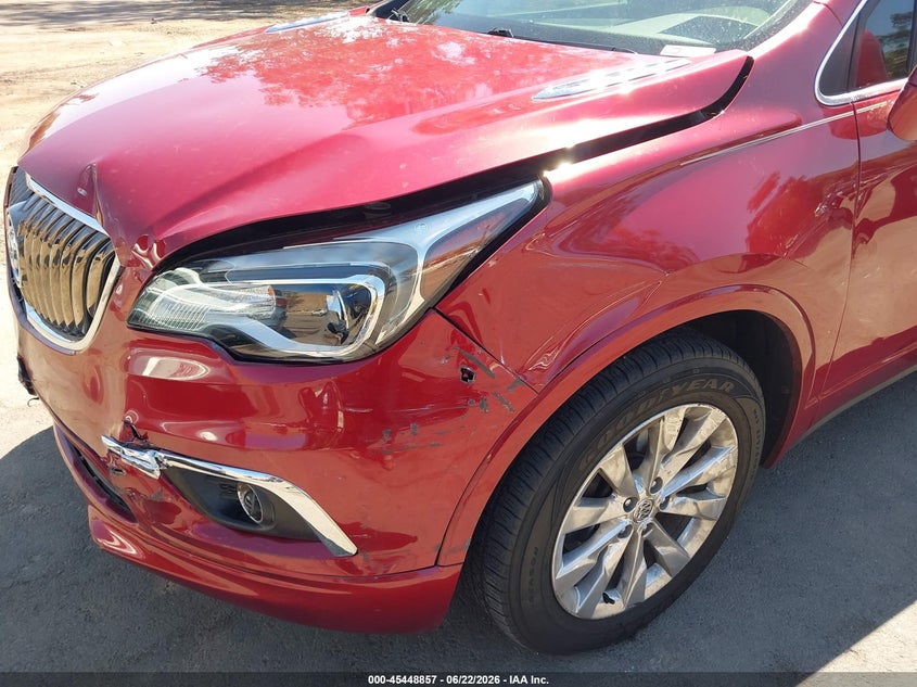 2017 Buick Envision VIN LRBFXBSA6HD242091 IAAI salvage auction — FRONT END, Salvage (California), sold $1,250 on 2026-07-14 (photo 6)