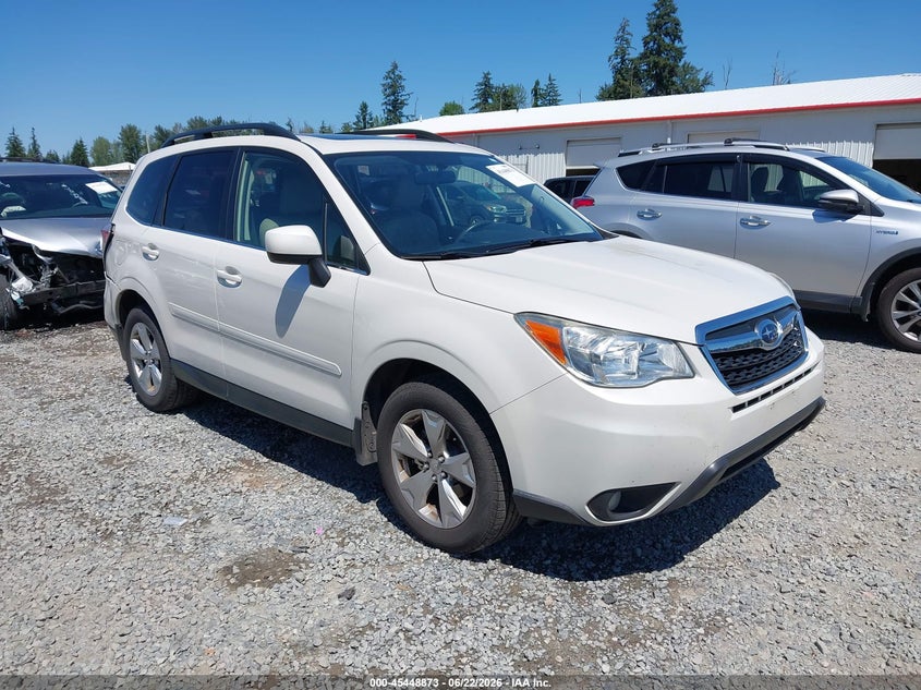 2014 Subaru Forester VIN JF2SJAHC8EH410758 IAAI salvage auction — REAR END, Bill Of Sale (Washington), sold $800 on 2026-07-12 (photo 1)