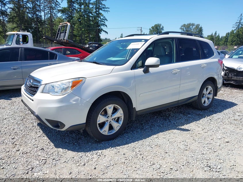 2014 Subaru Forester VIN JF2SJAHC8EH410758 IAAI salvage auction — REAR END, Bill Of Sale (Washington), sold $800 on 2026-07-12 (photo 2)
