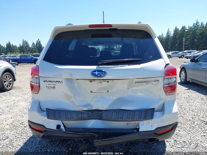 2014 Subaru Forester VIN JF2SJAHC8EH410758 IAAI salvage auction — REAR END, Bill Of Sale (Washington), sold $800 on 2026-07-12 (photo 6)