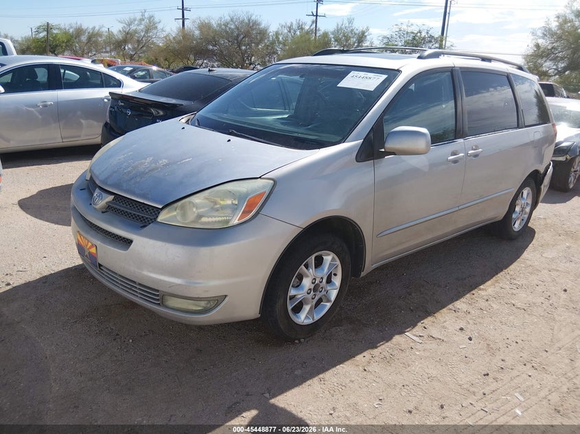 2004 Toyota Sienna VIN 5TDZA22C44S145861 IAAI salvage auction — REAR END, Salvage (Arizona), sold $650 on 2026-07-23 (photo 2)