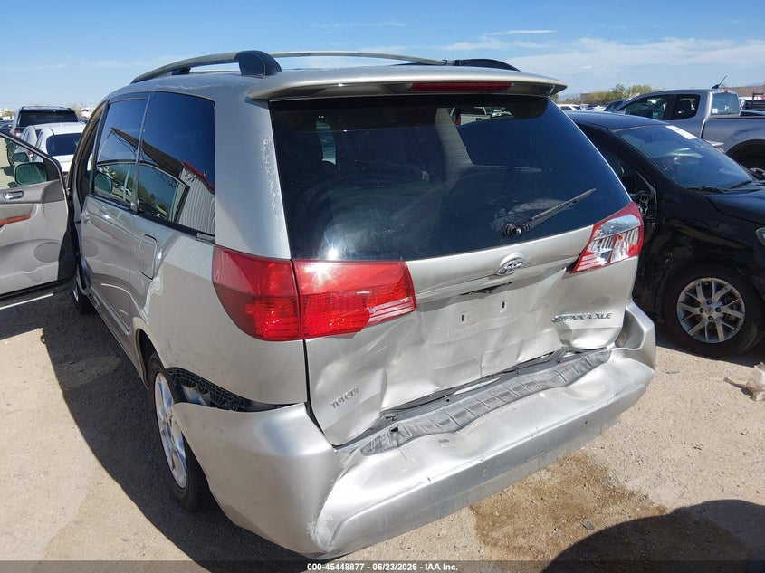 2004 Toyota Sienna VIN 5TDZA22C44S145861 IAAI salvage auction — REAR END, Salvage (Arizona), sold $650 on 2026-07-23 (photo 6)