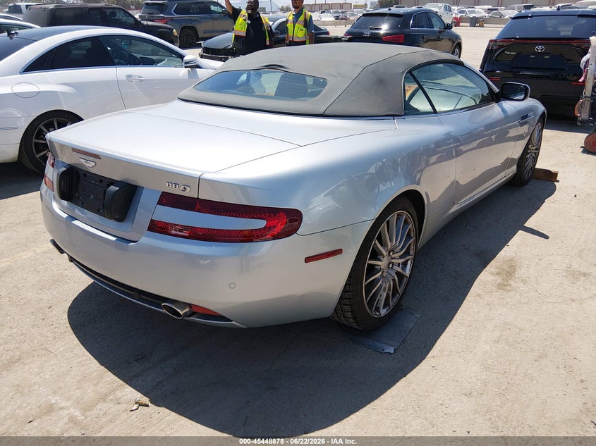 2006 Aston martin Db9 VIN SCFAD02A26GB05268 IAAI salvage auction — ELECTRICAL, Salvage (California), sold $18,050 on 2026-07-13 (photo 4)