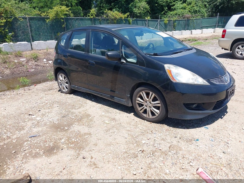 2009 Honda Fit VIN JHMGE88419S029867 IAAI salvage auction — NORMAL WEAR, Clear (Maryland), sold $1,100 on 2026-07-09 (photo 1)