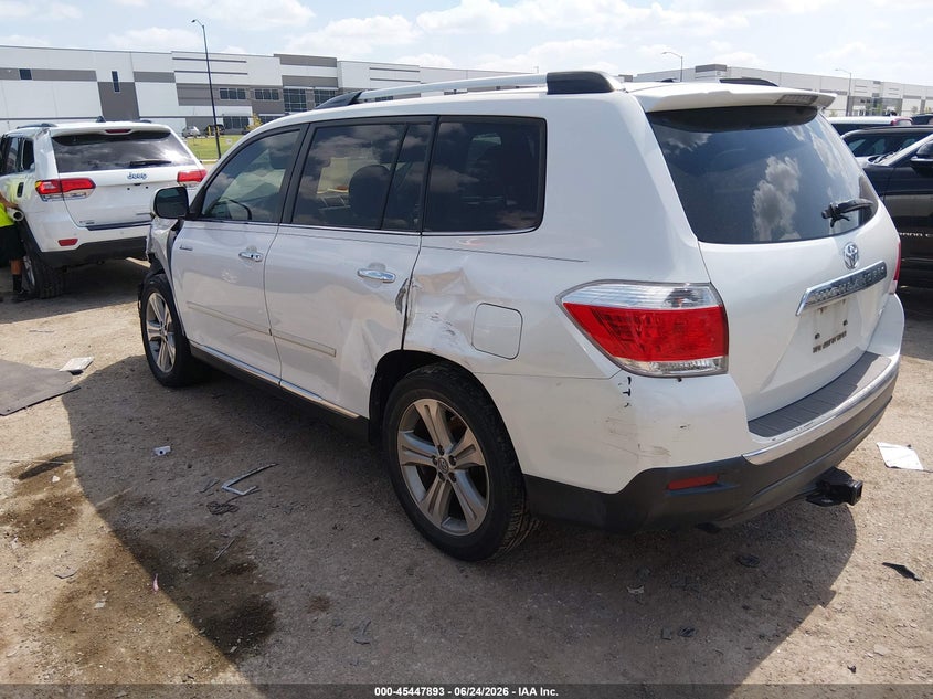 2011 Toyota Highlander VIN 5TDDK3EH7BS068792 IAAI salvage auction — FRONT END, Salvage (Texas), sold $2,800 on 2026-07-21 (photo 3)