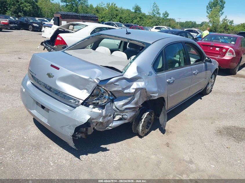 2006 Chevrolet Impala VIN 2G1WT58K969113750 IAAI salvage auction — RIGHT REAR, Salvage (Ohio), sold $225 on 2026-07-18 (photo 4)