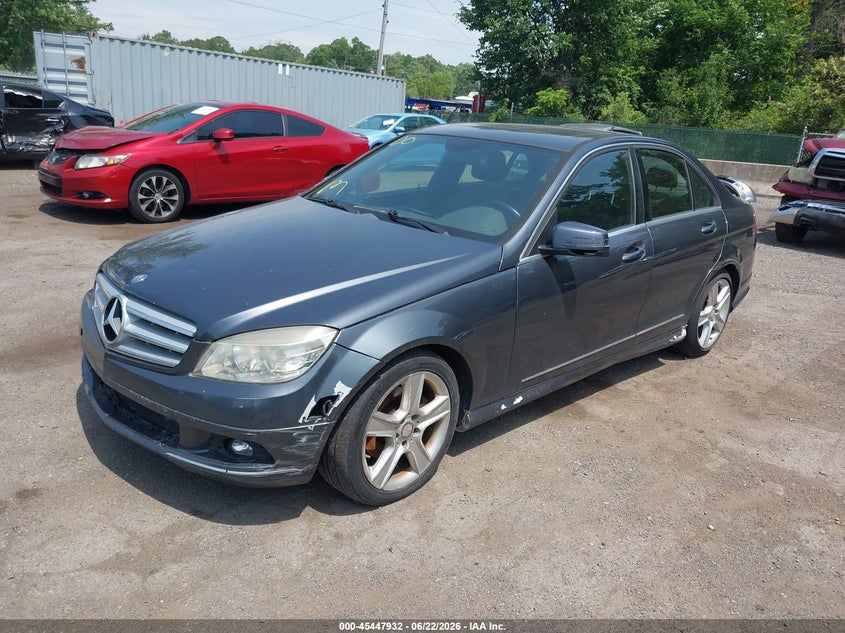 2011 Mercedes-benz C class VIN WDDGF5EB9BA508779 IAAI salvage auction — NORMAL WEAR, Clear (Maryland), sold $600 on 2026-07-08 (photo 2)