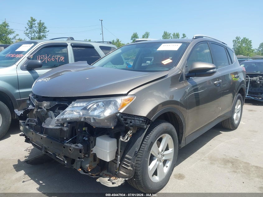 2013 Toyota Rav 4 VIN JTMRFREVXD5000191 IAAI salvage auction — FRONT END, Salvage (Ohio), sold $3,250 on 2026-07-08 (photo 2)