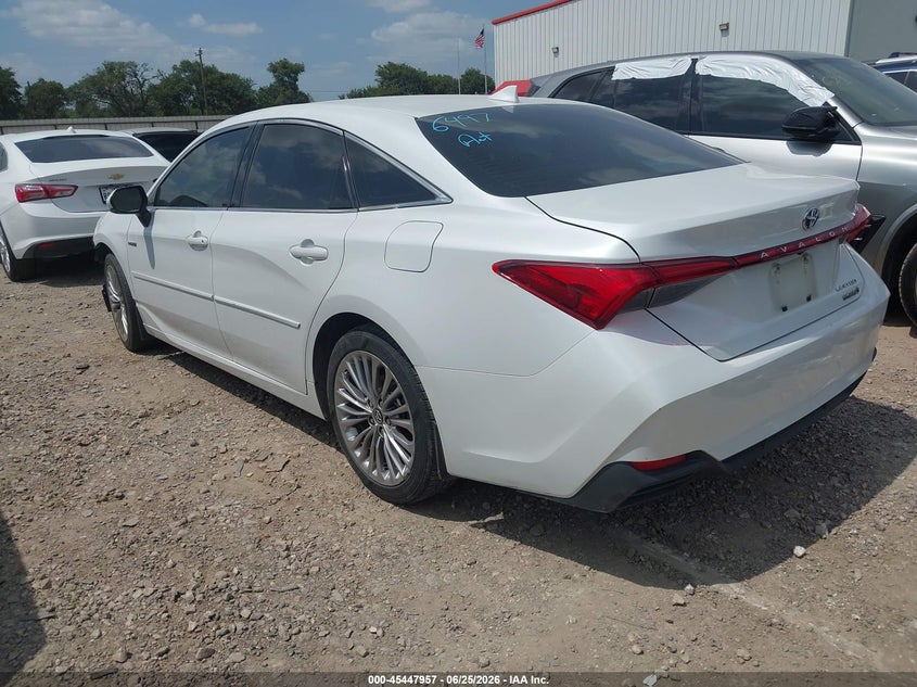 2019 Toyota Avalon VIN 4T1B21FB3KU004746 IAAI salvage auction — FRONT END, Original (Texas), sold $10,700 on 2026-08-21 (photo 3)