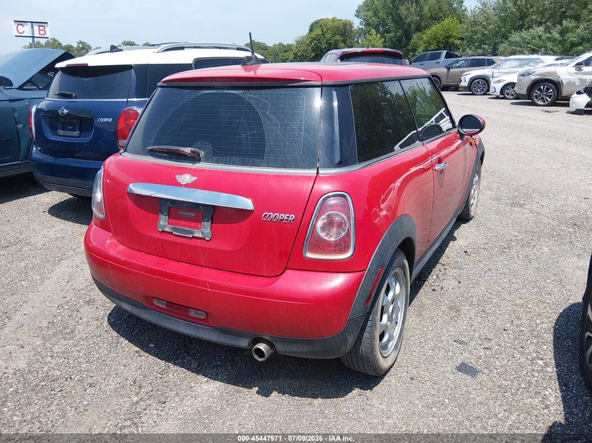 2013 Mini Hard top VIN WMWSU3C58DT679054 IAAI salvage auction — SIDE, Clear (Oklahoma), sold $600 on 2026-08-30 (photo 4)