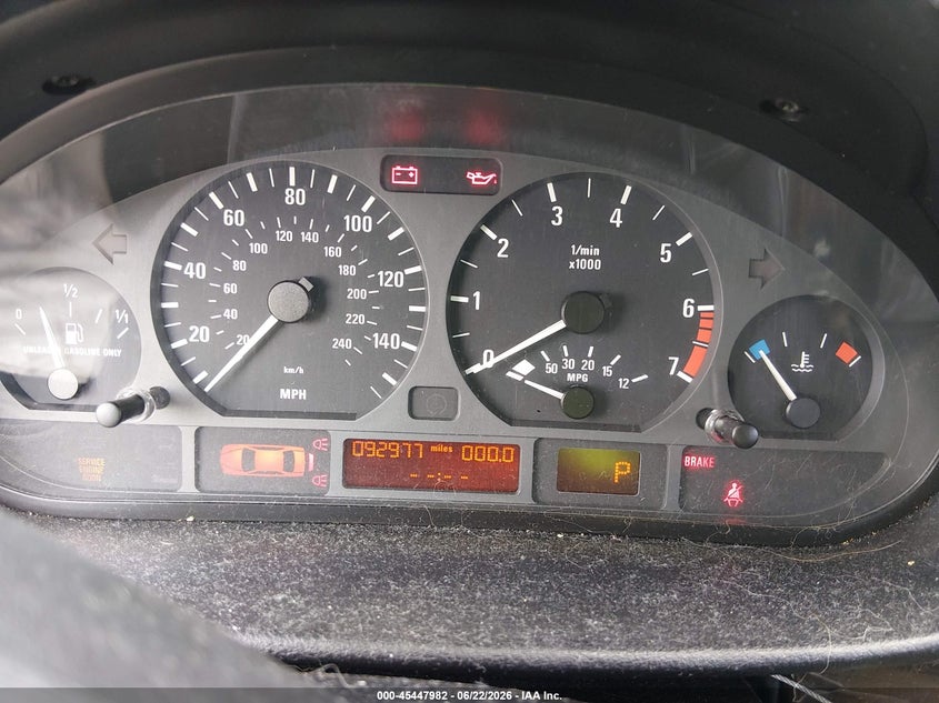 2003 BMW 3er VIN WBAET37403NJ29593 IAAI salvage auction — REAR END, Clear (Virginia), sold $325 on 2026-07-19 (photo 7)