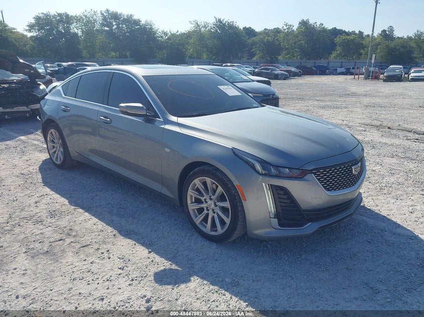 2024 Cadillac Ct5 VIN 1G6DW5RK5R0119826 IAAI salvage auction — REAR END, Salvage Title, sold $5,500 on 2026-07-29 (photo 1)