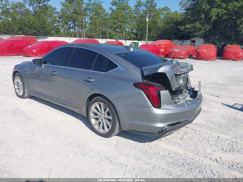 2024 Cadillac Ct5 VIN 1G6DW5RK5R0119826 IAAI salvage auction — REAR END, Salvage Title, sold $5,500 on 2026-07-29 (photo 3)