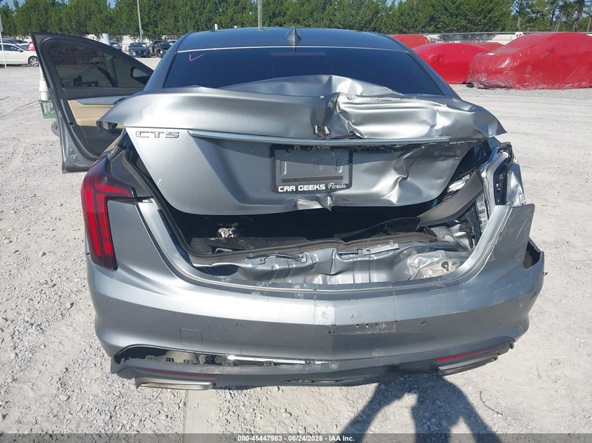 2024 Cadillac Ct5 VIN 1G6DW5RK5R0119826 IAAI salvage auction — REAR END, Salvage Title, sold $5,500 on 2026-07-29 (photo 6)