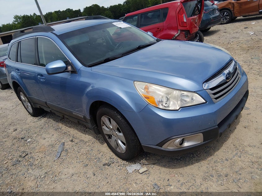 2010 Subaru Outback VIN 4S4BRCCC4A3350099 IAAI salvage auction — FRONT END, Salvage (North Carolina), sold $375 on 2026-07-23 (photo 1)