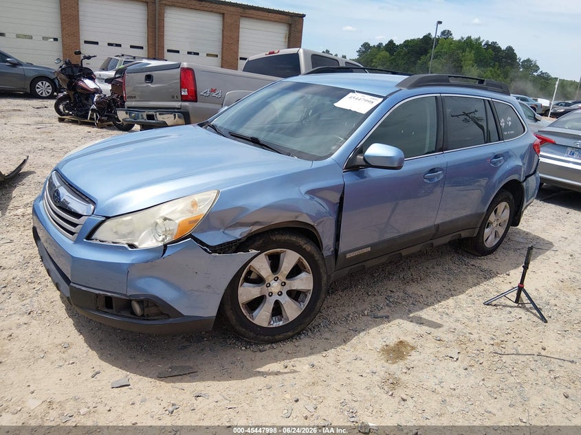 2010 Subaru Outback VIN 4S4BRCCC4A3350099 IAAI salvage auction — FRONT END, Salvage (North Carolina), sold $375 on 2026-07-23 (photo 2)