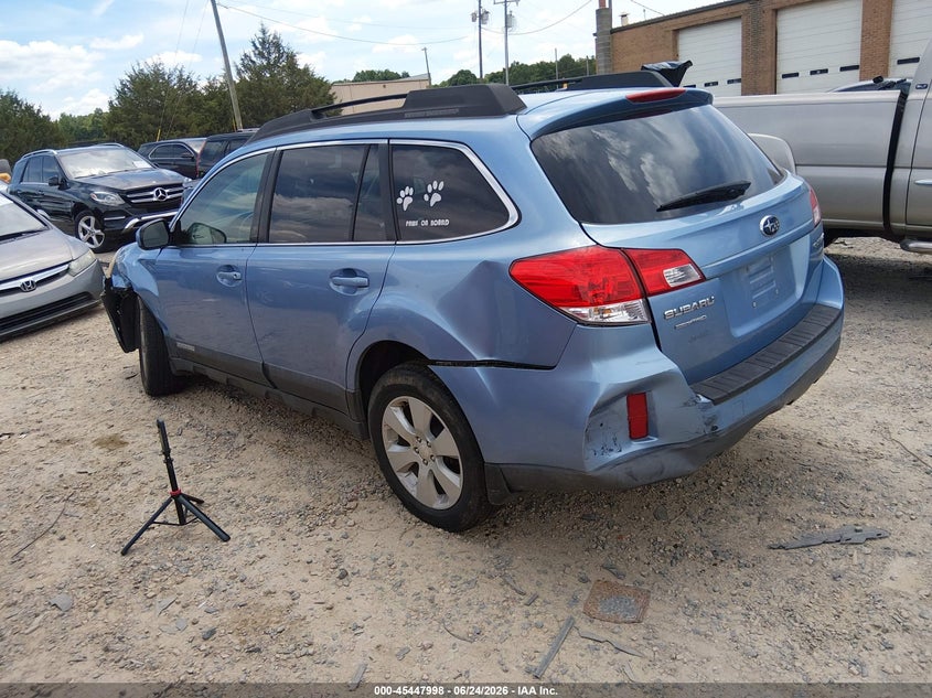 2010 Subaru Outback VIN 4S4BRCCC4A3350099 IAAI salvage auction — FRONT END, Salvage (North Carolina), sold $375 on 2026-07-23 (photo 3)