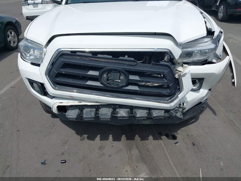2021 Toyota Tacoma VIN 5TFDZ5BN7MX059492 IAAI salvage auction — FRONT END, Salvage (North Carolina), sold $8,300 on 2026-07-15 (photo 6)