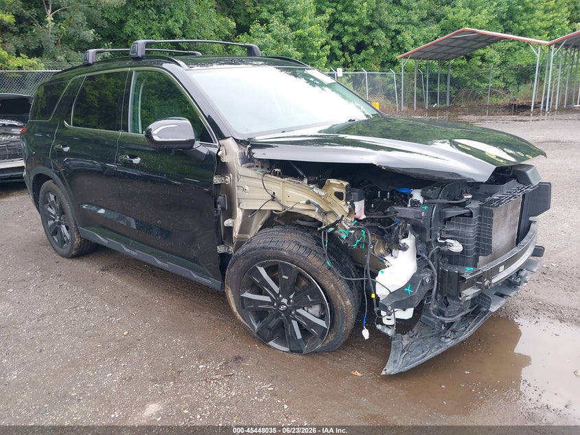 2023 Hyundai Palisade VIN KM8R3DGE2PU533537 IAAI salvage auction — FRONT END, Salvage Title, sold $8,100 on 2026-07-28 (photo 1)