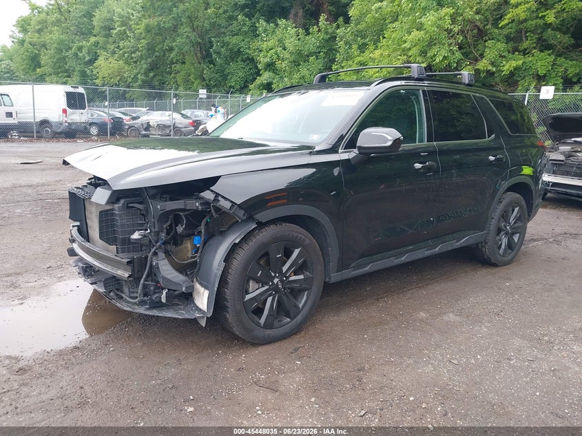 2023 Hyundai Palisade VIN KM8R3DGE2PU533537 IAAI salvage auction — FRONT END, Salvage Title, sold $8,100 on 2026-07-28 (photo 2)