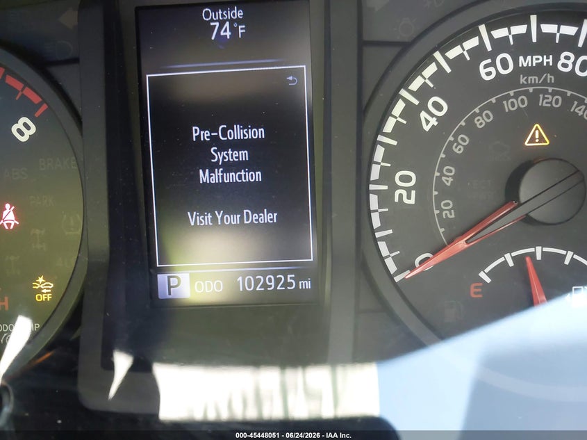 2019 Toyota Tacoma VIN 5TFRX5GN0KX162044 IAAI salvage auction — FRONT END, Salvage Title, sold $6,000 on 2026-07-11 (photo 7)