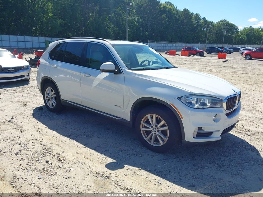 2015 BMW X5 VIN 5UXKR0C52F0P11437 IAAI salvage auction — LEFT FRONT, Salvage (Georgia), sold $2,100 on 2026-07-30 (photo 1)