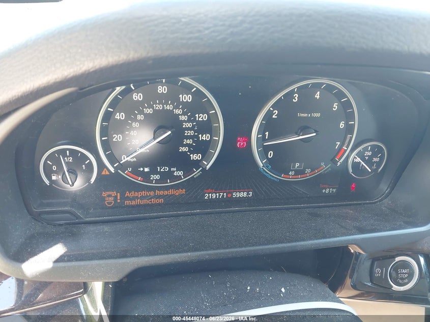 2015 BMW X5 VIN 5UXKR0C52F0P11437 IAAI salvage auction — LEFT FRONT, Salvage (Georgia), sold $2,100 on 2026-07-30 (photo 7)