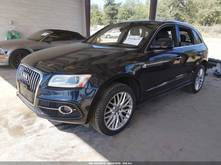 2017 Audi Q5 VIN WA1M2AFP7HA049864 IAAI salvage auction — REAR END, Salvage Title, sold $5,000 on 2026-07-22 (photo 2)