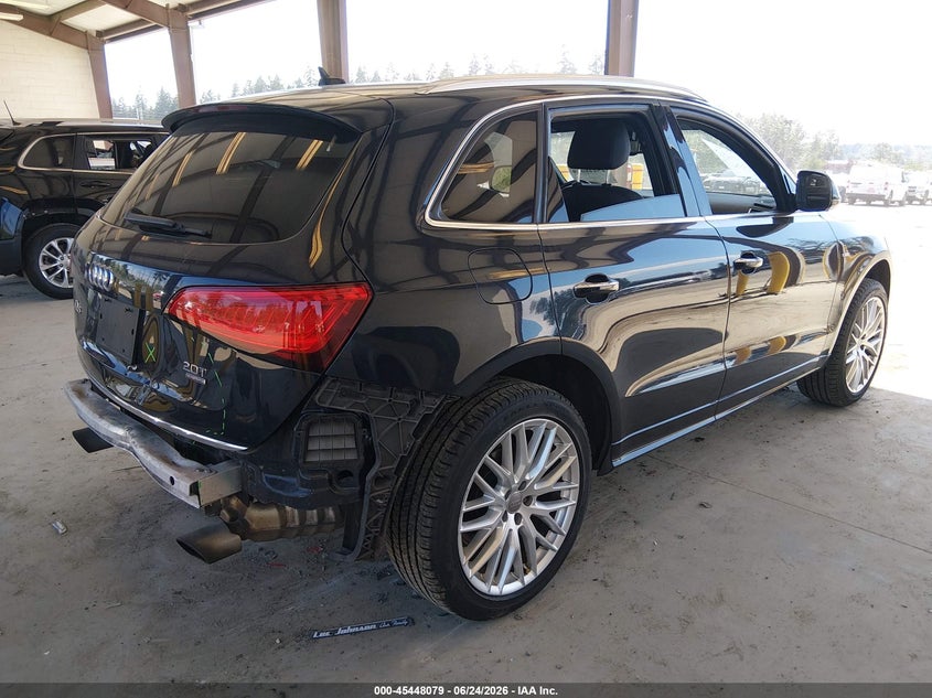 2017 Audi Q5 VIN WA1M2AFP7HA049864 IAAI salvage auction — REAR END, Salvage Title, sold $5,000 on 2026-07-22 (photo 4)