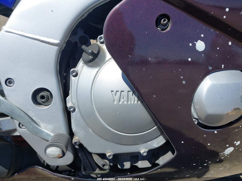 2004 Yamaha Yzf600 VIN JYA5AHE014A043705 IAAI salvage auction — NORMAL WEAR, Salvage (Arizona), sold $125 on 2026-07-28 (photo 8)