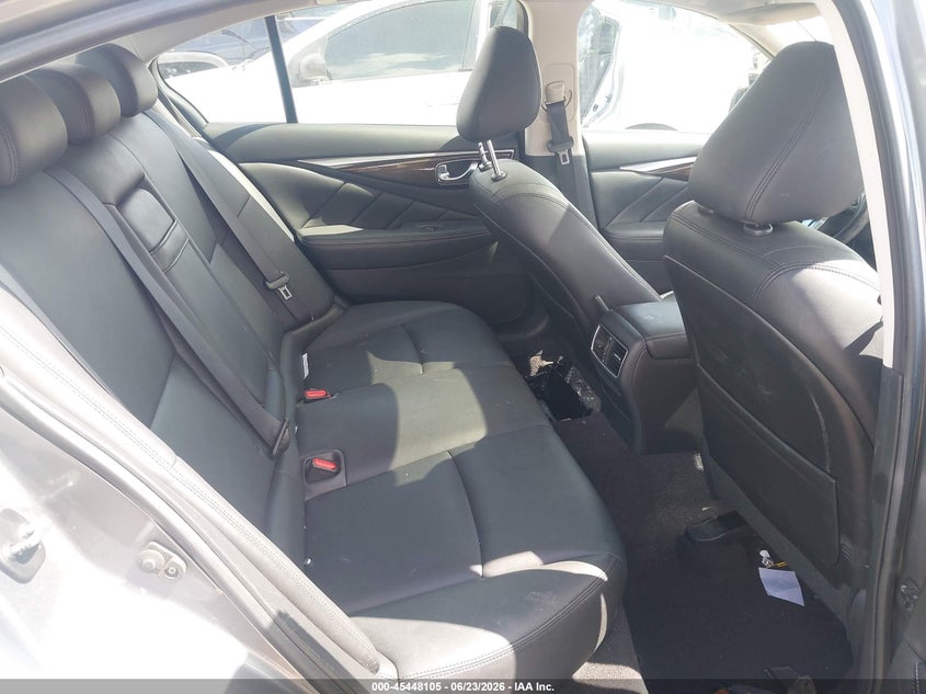 2018 Infiniti Q50 VIN JN1EV7AP3JM364583 IAAI salvage auction — REAR END, Salvage (Texas), sold $2,750 on 2026-07-29 (photo 8)
