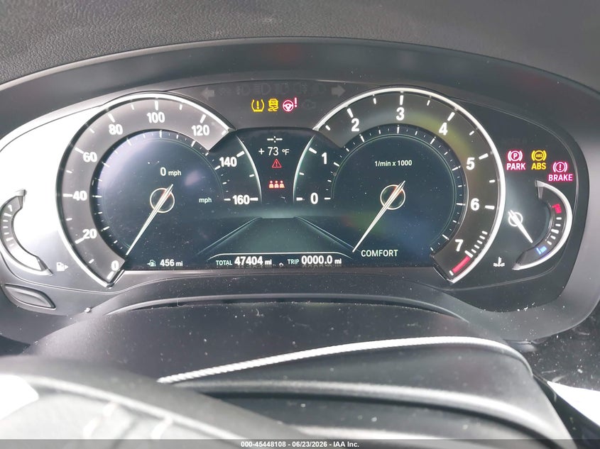 2018 BMW 5er VIN WBAJE5C56JWA97424 IAAI salvage auction — LEFT FRONT, Salvage Title, sold $10,800 on 2026-07-29 (photo 7)