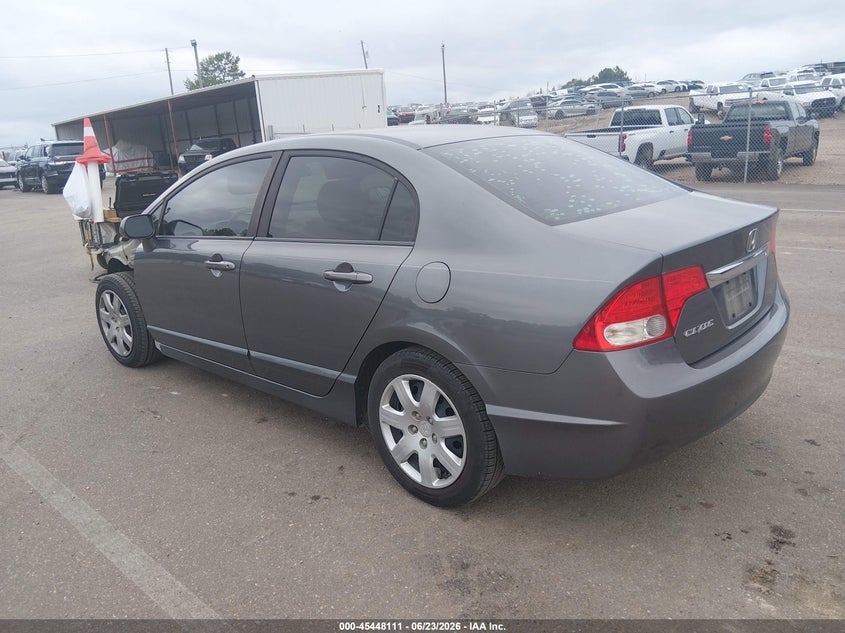 2011 Honda Civic VIN 19XFA1F52BE050148 IAAI salvage auction — FRONT END, Salvage (Mississippi), sold $550 on 2026-07-25 (photo 3)