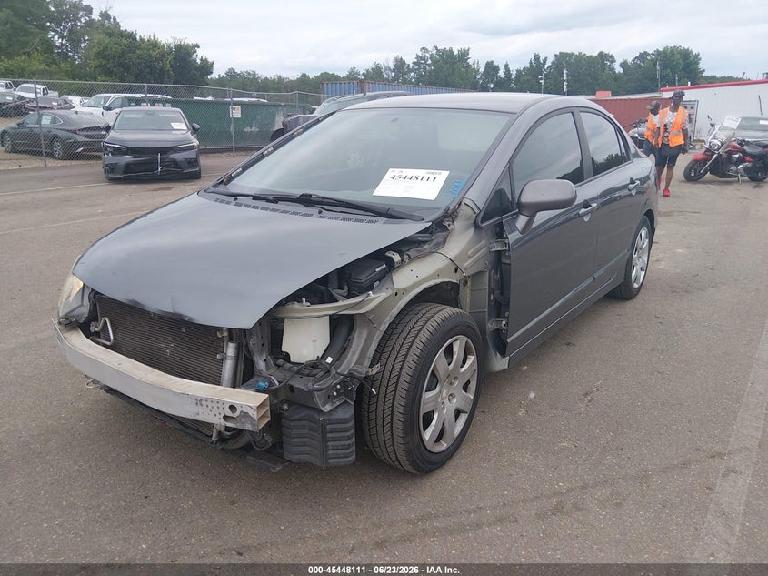 2011 Honda Civic VIN 19XFA1F52BE050148 IAAI salvage auction — FRONT END, Salvage (Mississippi), sold $550 on 2026-07-25 (photo 6)