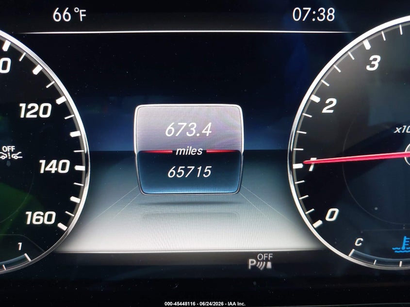 2020 Mercedes-benz E-klasse VIN W1KZF8EB6LA813670 IAAI salvage auction — FRONT & REAR, Salvage Title, sold $6,200 on 2026-07-28 (photo 7)