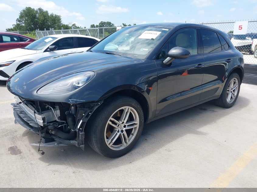 2020 Porsche Macan VIN WP1AA2A57LLB09774 IAAI salvage auction — FRONT END, Original (Texas), sold $9,100 on 2026-07-30 (photo 2)