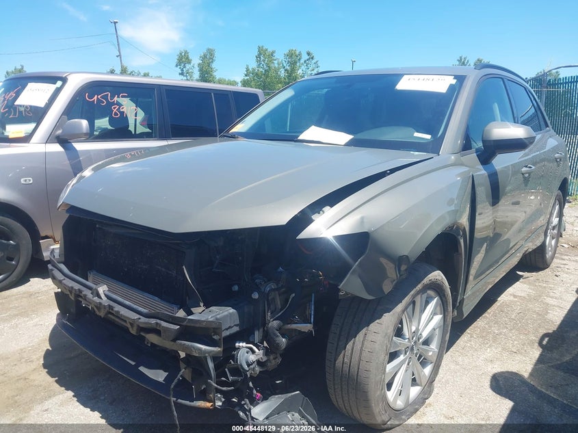 2020 Audi Q3 VIN WA1AECF38L1067429 IAAI salvage auction — FRONT END, Salvage Title, sold $6,100 on 2026-07-15 (photo 2)