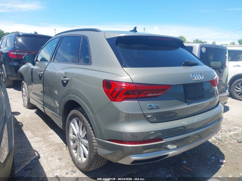 2020 Audi Q3 VIN WA1AECF38L1067429 IAAI salvage auction — FRONT END, Salvage Title, sold $6,100 on 2026-07-15 (photo 3)