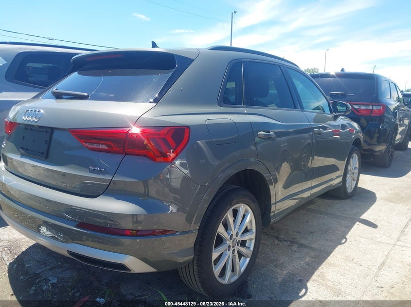 2020 Audi Q3 VIN WA1AECF38L1067429 IAAI salvage auction — FRONT END, Salvage Title, sold $6,100 on 2026-07-15 (photo 4)
