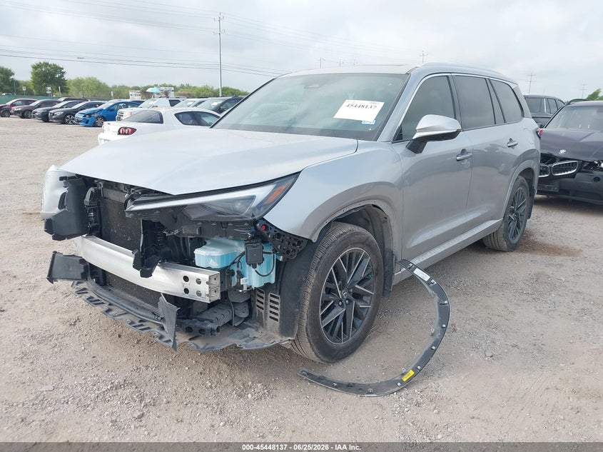 2025 Lexus Tx VIN 5TDAAAB68SS040822 IAAI salvage auction — HAIL, Original (Texas), sold $30,975 on 2026-09-09 (photo 2)