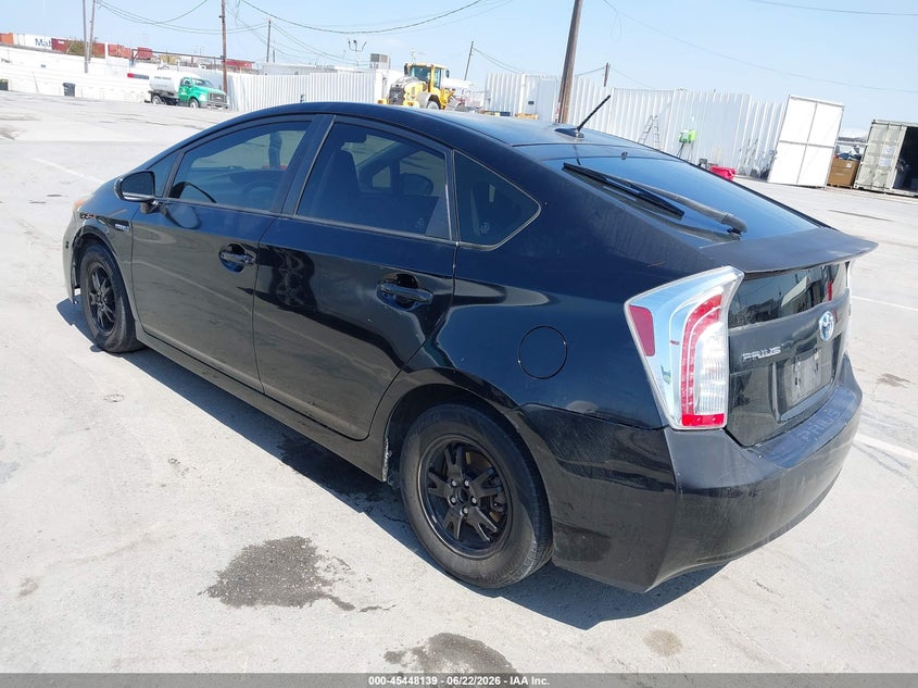 2013 Toyota Prius VIN JTDKN3DU4D5576241 IAAI salvage auction — REAR END, Clear - Dealer Only (California), sold $2,900 on 2026-07-15 (photo 3)