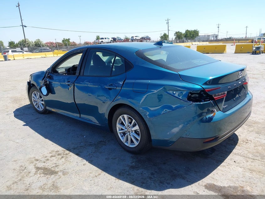 2026 Toyota Camry VIN 4T1DAACK2TU755791 IAAI salvage auction — SIDE, Salvage Title, sold $12,600 on 2026-07-30 (photo 3)